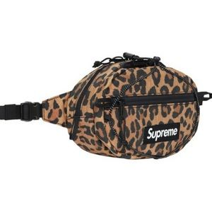 Supreme waist bag leopard